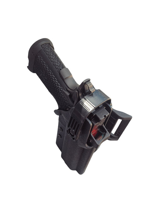 Custom Level 2 Duty holster (Without leg strap) - Dara Holsters (Black)