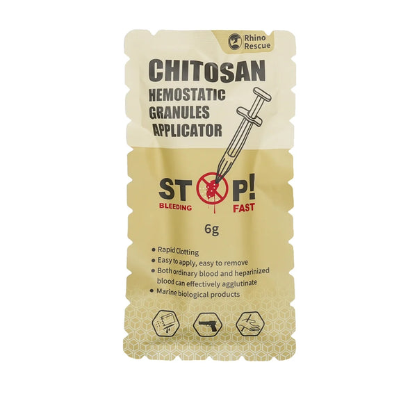 Chitosan Hemostatic 6g Applicator - Rhino Rescue