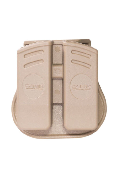 CANIK POLYMER DOUBLE MAGAZINE POUCH (FDE)