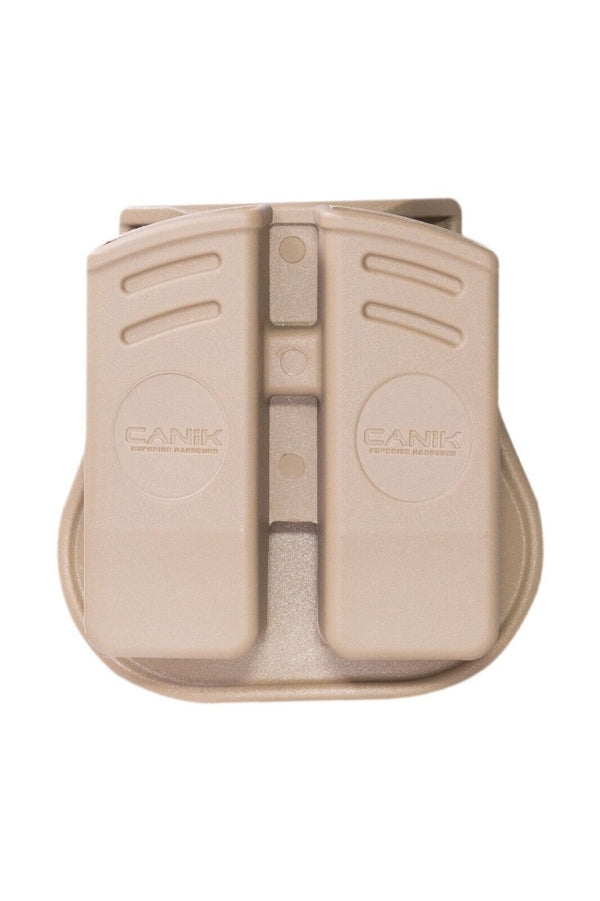 CANIK POLYMER DOUBLE MAGAZINE POUCH (FDE)