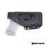 Inside (IWB) Kydex Holster for pistol with Weapon Light