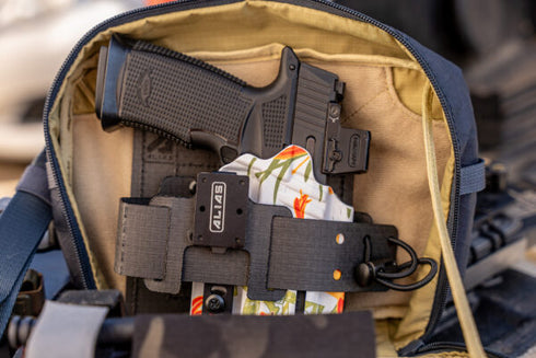 Hook & Loop Panel with holster loop & reciever - NEOMAG