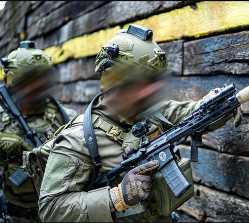 Gray PADDED RIFLE SLING - Flatline Fiber Co. (USA)