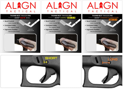 GLOCK Thumb Rest Trigger Pin - Align Tactical