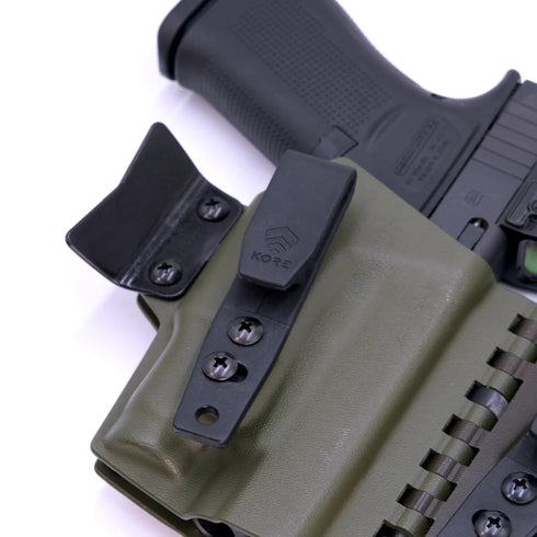 QUARTER BELT 1.25" IWB BOTTOM HOOK HOLSTER CLIP - Kore Essentials