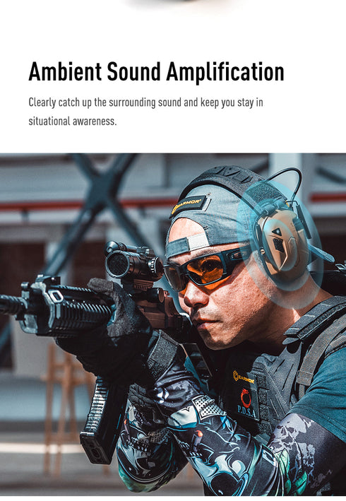 M300T Bluetooth Hearing protection - Earmor
