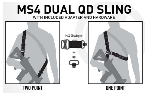 MS4 Dual QD Sling - Magpul (Black)