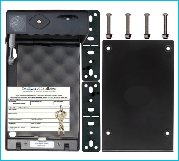 Model 180D movable safe for one handgun - Pangolin safes