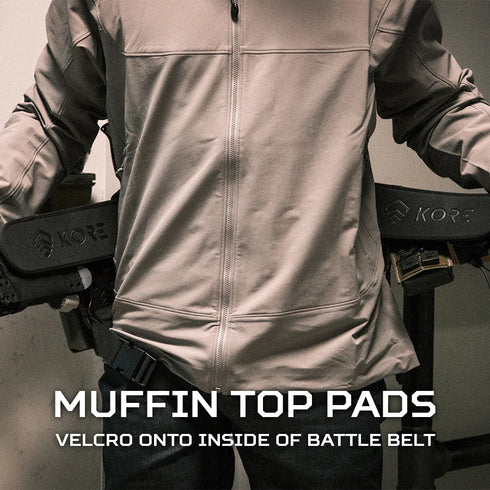 Muffin Top Pads - Kore Essentials (Black)