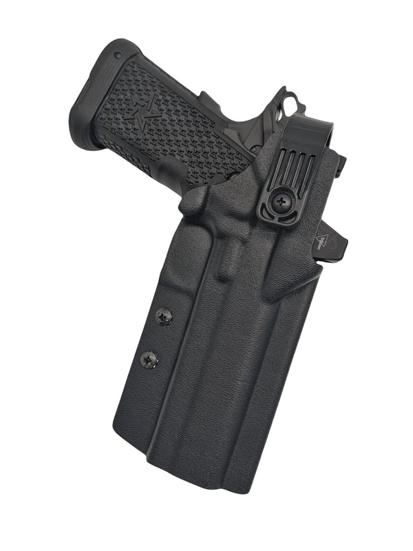 Custom Level 2 Duty holster (Without leg strap) - Dara Holsters (Black)