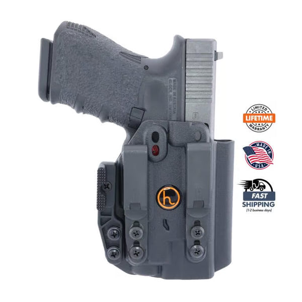 Spark Light bearing holster for Glock® 17/19 w/ TLR-7, TLR-7A or TLR-7X - Henry's Holsters