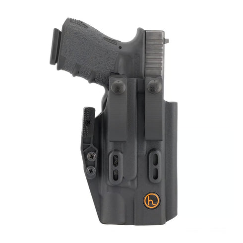 Spark Light bearing holster for Glock 17/19/34 w/ X300U A/B or X300T - Henry's Holsters