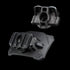 VariArc VS helmet mount - Thyrm (Black)