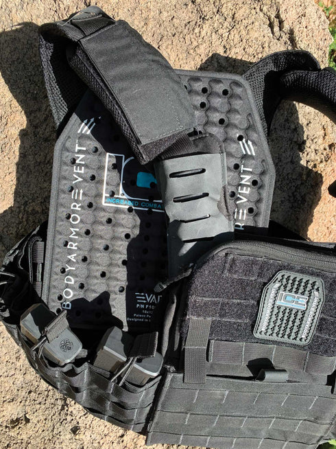 ICE Retro Fit Kit (GEN II) - Body Armor Vent (Large; Black)