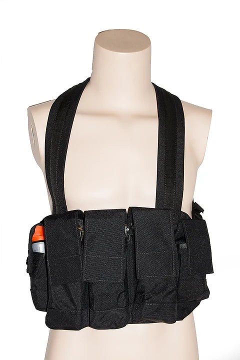 Chest Webbing (Black) - Maverick Gear