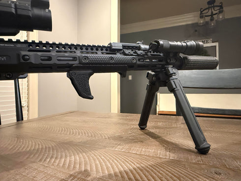 Integrated Rail Panel M-LOK - Winged w/Forward stop - Emissary Development (Black)