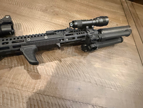 Integrated Rail Panel M-LOK - Flat w/Forward stop - Emissary Development (Black)