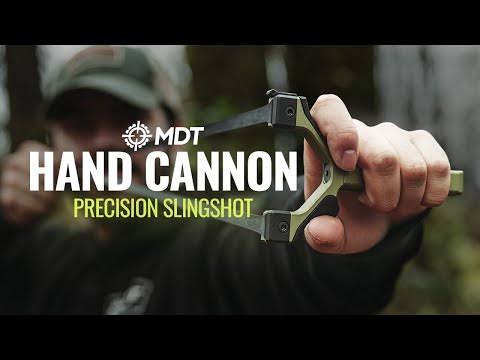 Hand canon / Slingshot - MDT (Green / short handle)