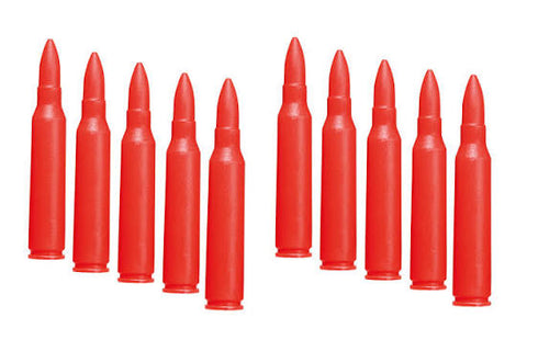 PDA 556 Dummy rounds (red) - Fab Defense (10 pack)