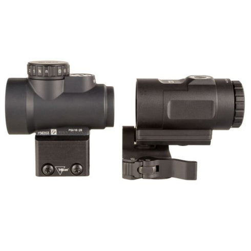 MRO HD 1x25 2.0 MOA Red Dot Sight with Adjustable 68 MOA Reticle Combo - Trijicon