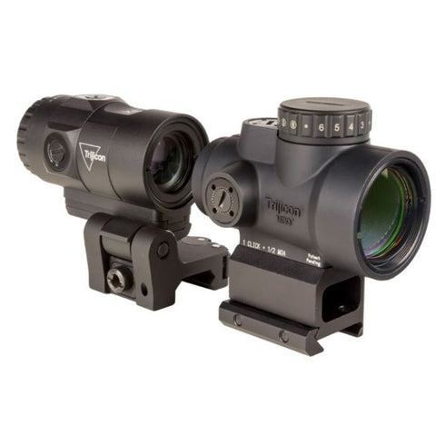 MRO HD 1x25 2.0 MOA Red Dot Sight with Adjustable 68 MOA Reticle Combo - Trijicon