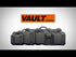 Pelican V100 Vault Small Pistol Case - Black