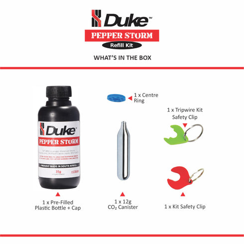 Duke Pepper storm kit refill
