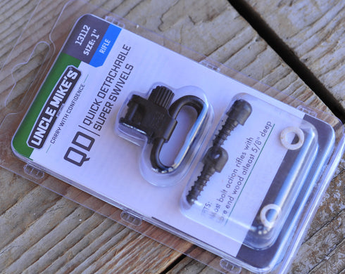 UNCLE MIKE'S QD-115 QUICK DETACH 1-INCH RIFLE SLING SWIVEL