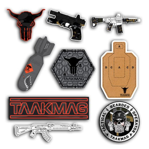 Sticker pack - Taakmag