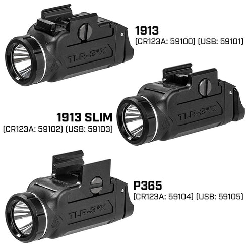 TLR3 X compact multi fuel weapon light (1913 rail)- Streamlight