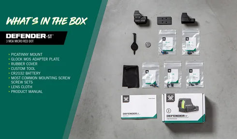 Vortex Defender-ST™ 6 MOA Micro Red Dot (BLACK FRIDAY)