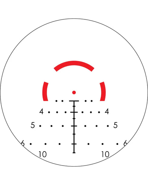 Strike Eagle 1-8x24 AR-BDC3 (MOA) Reticle - Vortex