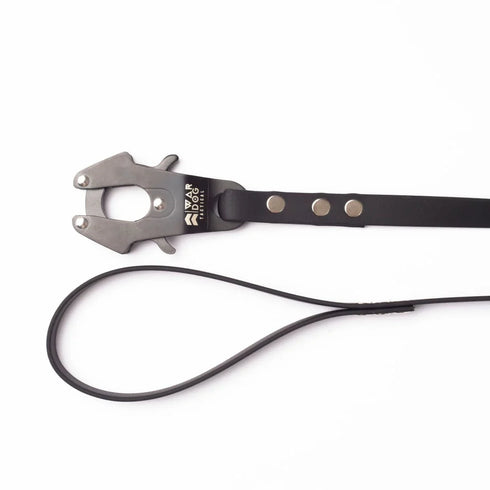 War Dog Tac Leads - With Frog Clip (Black) - War Dog Tactical